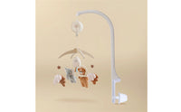 Crib Mobile with Melody Box Wooden Baby Mobile with Melody Box Toy Soft Gentle for Babies, Nursery
