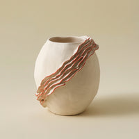 Ceramic Vase Handmade Decorative Vase Matte Vessel for Living Room