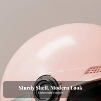 3C Certified Electric Bike Helmet All-Season Motorcycle Half Helmet Shock Resistant for Men, Commuters, Commuting, City Riding