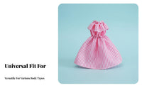 30cm Doll Clothes Versatile Doll Mini Dress Stylish Look 1/6 BJD Clothes for Kids
