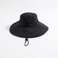 Unisex Bucket Hat with Adjustable Drawstring for Outdoor Activities, Wide Protection for Fishing Hiking Mountain Climbing Breathable Gardening