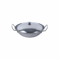 Cooking Pot with Lid Stainless Steel Mini Hot Pot Anti-Overflow Design Kitchenware for Home Dining