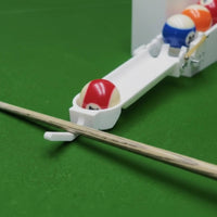 3D Printed Fixed-Point Training Aid Improves Accuracy Snooker Practice Device Compact Design Automatic Ball Spotter Wear-Resistant for Beginners, Coaches
