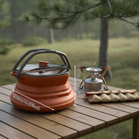 Foldable Silicone Compact Kettle-Saving Silicone Travel Kettle Lightweight Outdoor Gear for Hikers