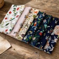 Cotton Patchwork Fabric Bundle for DIY Crafts and Doll Clothes