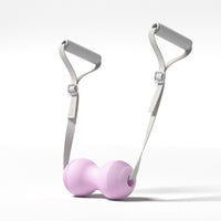 Adjustable Neck and Shoulder Massager Handheld Massage Tool with Straps Ergonomic Self Massager Non-Slip for Home