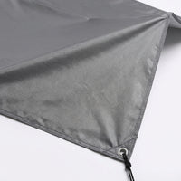 Camping Tarp 3-4 Person, Polyester Tarpaulin Silver Coated, Waterproof 1500mm Shelter Tarp for Wild Camping & Hikers