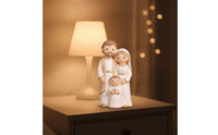 Holy Family Figurine Tabletop Nativity Figurine Resin Nativity Statue for Families, Collectors, Christmas Displays, Mantel, Shelves