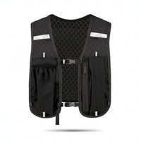 Lightweight Vest Pack Breathable Running Vest Reflective Backpack with Chest Straps Slim for Cyclists