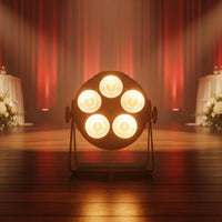 COB LED Four-Lens Stage Spotlight for Weddings, Banquets