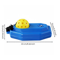 Outdoor Use Pickleball Practice Aid Portable Single-Player Pickleball Practice Aid All Skill Levels Training Aid Hand-Eye Coordination for Players, Beginners, Backyard