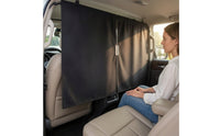 Shading Car Divider Curtain Light-Blocking Car Privacy Curtain Soft-Textured Sun Protection for Campers