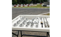 Metal Upgrade Kit Heavy Duty Axle and Shock Absorption System Kit Anodizado Juego Ejes for Custom Builds