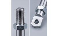 Adjustable Reciprocating Linkage Rod Assembly Threaded Rod with Connector Plate Polished Connecting Link Metal for Hobbyists
