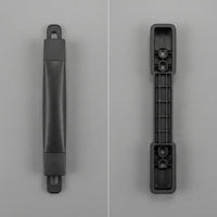Luggage Handle Replacement with PU Grip Replacement Hardware Comfortable for Jet-Setters