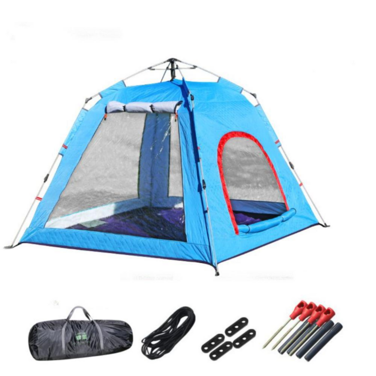 Outdoor Camping, Ice Fishing Tent, Fiberglass Frame Shelter