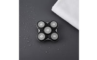 5 Groomer Head Smooth Five-Head Shave Rotary Groomer Personal Care Accessory for Shower