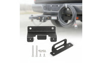 Four Way Flat Trailer Connector Bracket Two-Piece Four Way Trailer Wiring Mounting Bracket Steel for Towing Home Mechanics