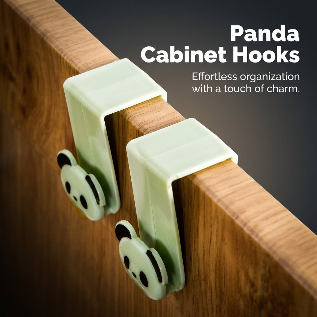 Closet and Cabinet Door Hanger Hook for Efficient Storage, Lightweight for Dorm Room Students, Thickened No-Drill Rack