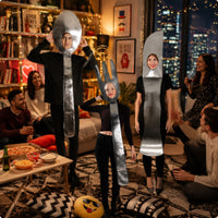 Utensil Costume Shiny Silverware Costume Oversized Apparel for Halloween, Stage Performance