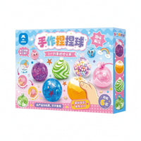 Customizable DIY Press Ball Kit Sensory Squishy Making Kit Tactile Fidget Squishy Clear for Rainy-Day Activities