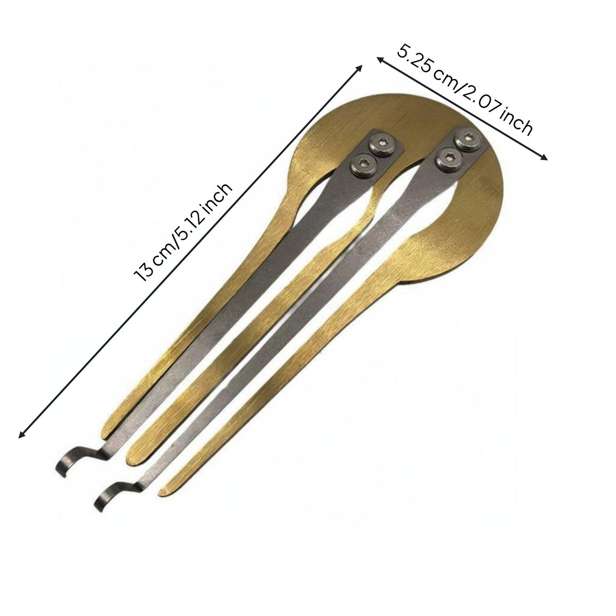 Portable Jaw Harp Traditional Musical Instrument  Unique Sound Russian Mouth Harp for Meditation