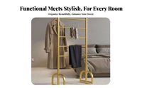 Freestanding Multi-Tier Clothes Rack Large Capacity Garment Stand Space-Saving Display Shelf With Shelves for Boutique Owners, Homeowners, Clothing shop, temporary retail space Shop, changing area, Entryway