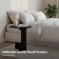 Nordic Shaped Sofa Table Movable Bedside Stand Multi-Functional Household Furniture Minimalist for Apartment Dwellers, homeowners, Students, Living Room, Bedroom, Small areas, Home Office