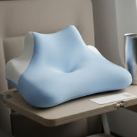 Slow Rebound Multi-Position Support Pillow Skin-Friendly Textile Ergonomic Prone Pillow Memory Foam Reading Support Pillow for Readers, Phone Users, Lounging