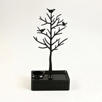 Jewelry Tree with Base Decorative Earring Holder Stand Compartmented for Dresser