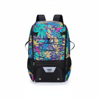 Shoe Compartment Backpack Water Resistant Sports Backpack Structured Pack