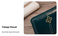 women's Short Wallet Vintage Design women's Bifold Wallet Snap Closure Compact Card Holder Purse for Students, Commuters, Daily Use, Travel, Shopping
