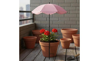 Potted Plant Umbrella Sun Protection Plant Umbrella Outdoor Use Flower Pot Parasol for Patio, Balcony