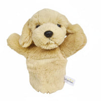 Interactive Play Soft Puppy Puppet Easy to Operate Puppy Soft Puppet Skin-Friendly Material for Parents, Classroom