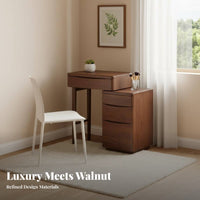 Light Luxury design Vanity with Integrated Chest Multi-Drawer Storage Vanity Desk with Drawers Space-Saving Dressing Table Multifunctional Design for Makeup aficionados, Apartment Dwellers, Teenagers, Home, Walk-in Closet