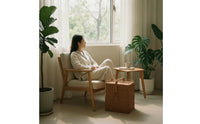 Three-Tier Picnic Basket Handwoven Rectangular Wicker Hamper Wicker Picnic Basket Lidded Handmade for Caterers, Picnics