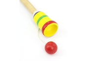 Hand-Eye Coordination Bilboquet Painted Cup and Ball Toy Educational Cup and Ball Game Interesting for Children, Indoor Play