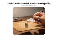 Hardened Steel Polishing Tool Copper Handle Hardened Steel Burnisher Jewelry Burnisher Pen High Hardness Tip