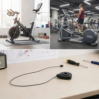 Fan Bike Speed Sensor Wired Speed Sensor with Cable Easy Install Wearwear-Resistant for Indoor Training
