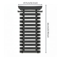 Combat Arts Belt Display Rack with Medal Hanger Wall-Mounted Belt Display Holder with Medal Rack Matte Black Personalized