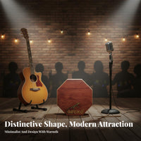 Portable Box Drum Flamenco & Design Octa& Travelnal Percussion Box Easy to Play Percussion Instrument for Percussionists, Musicians