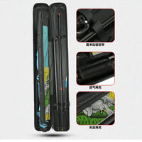 Hard Shell Fishing Rod Bag Lightweight Multi-functional 1.255m/1.3m Shoulder Bag