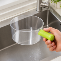 Water Ladle 400ml, Bath Ladle with Handle, Water Dipper 18.5x16cm, Rinse Cup for Bathing & Dispensing