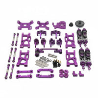 1/12 Scale RC Car Parts Set Precision Engineering RC Car Upgrade Kit Improves Handling Performance Aluminum Shock Absorber Arm Kit for, DIY