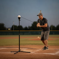 Ball with Rope Solo Tethered Ball Compact for Batting Practice