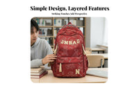 Japanese design Large Capacity Daypack Lightweight Design Multi-Compartment Laptop Rucksack Comfortable Shoulder Straps knapsackpack sturdy for Teenagers, Travelers, School, everyday Use, Commuting, informal outingings