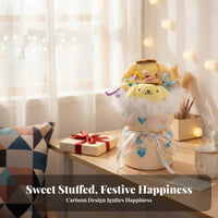 Cartoon Character Soft Bouquet Stylized Stuffed Animals Soft Doll Bouquet Gift Box Handmade Souvenir Stuffed Character Flower Arrangement for Women