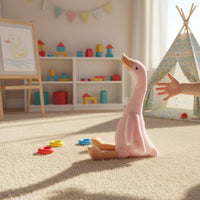 Goose Stuffed Animal Birthday Gift Swan Stuffed Animal Cute Home Decor Decoration for Children, Bedroom, Nursery