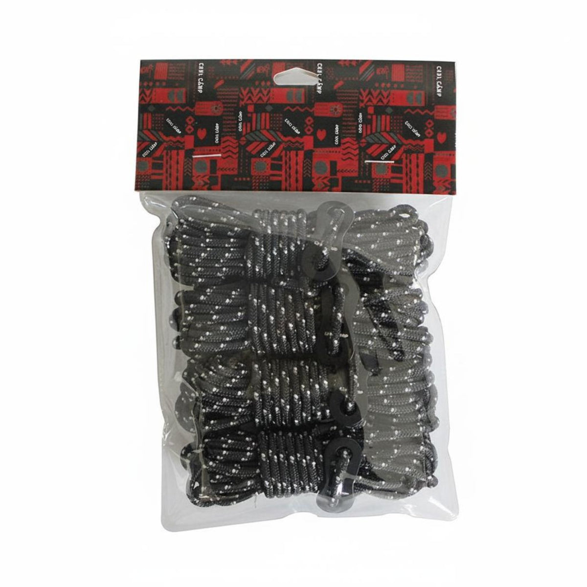 4 Pieces Strong 4mm Reflective Guy Line Compact Tent Tension Cord Heavy Duty Outdoor Gear Ultralight