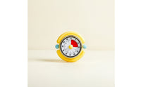 Analog Kitchen Timer with Back Batterybattery-Independent Mechanical Kitchen Timer Compact Manual for Teachers